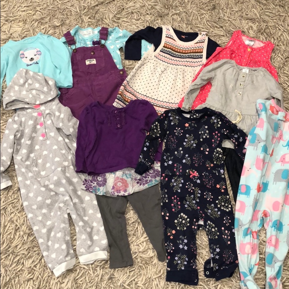 Girl, Size 18 mo, winter/fall lot!